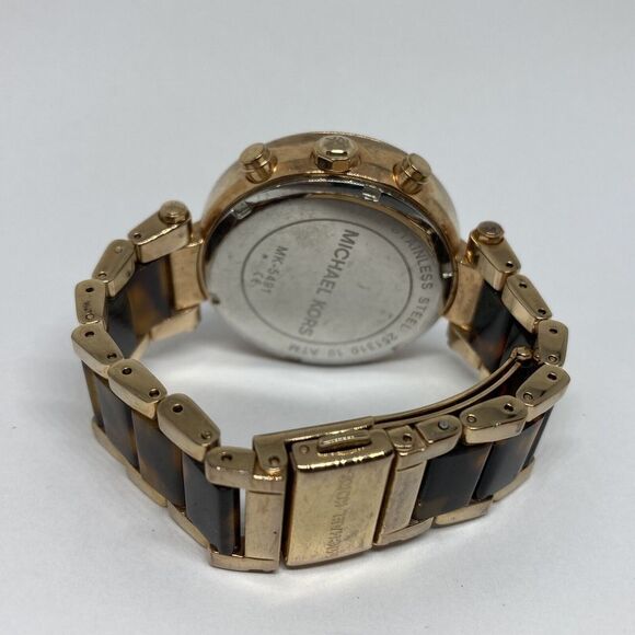 Michael Kors Parker MK5491 Womens Stainless Steel Analog Dial Quartz Watch WO320 - Picture 10 of 12